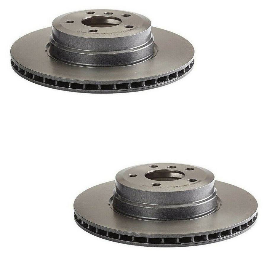 Brembo Brake Pads and Rotors Kit - Front and Rear (348mm/345mm) (Low-Met)